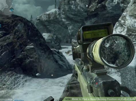 How To Find A Good Sniping Position On Call Of Duty 5 Steps
