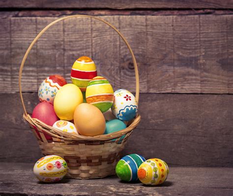 K K Easter Wood Planks Eggs Wicker Basket Rare Gallery