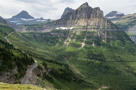 Going To The Sun Road Glacier National Park Montana