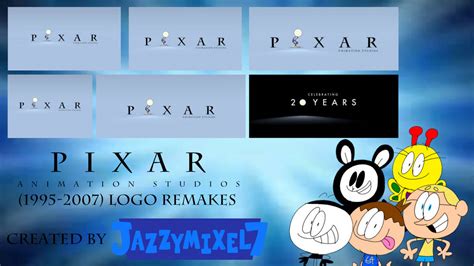 Pixar Animation Studios 1995 2007 Logo Remakes By Jazzythedeviant On
