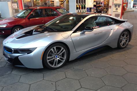 Bmw I8 Iconic Silver Real Life Photos