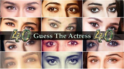 Bollywood Buff Challenge 40 Bollywood Actresses Guess The Actress