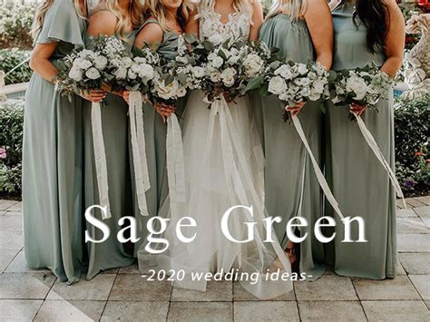 30 Natural Sage Green Theme Wedding Ideas - Elegantweddinginvites.com Blog