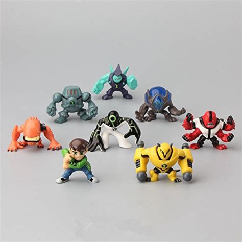 Buy New 8pcsset Ben 10 Action Figures Toys 3 5cm Protector Of Earth