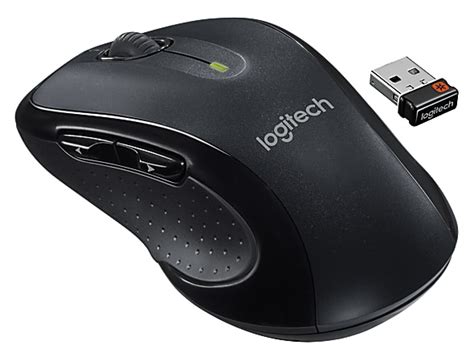 Logitech M510 910 001822 Wireless Mouse Black Office Depot