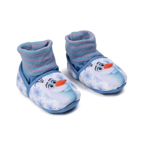Pantuflas Para Bebe Frozen Dya 6303 Azul