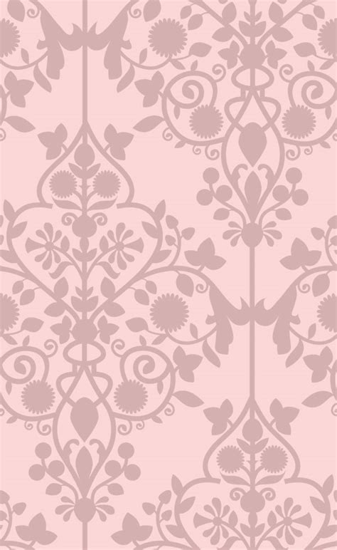 43 Pink Damask Wallpapers Wallpapersafari
