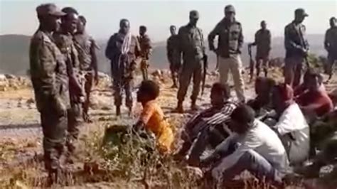 تحقيق لـcnn يظهر كيف وثق فيديو مذبحة نفذتها قوات إثيوبية لمدنيين في