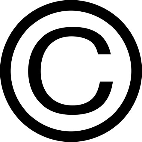 Copyright Logo Png White Bmp Lard