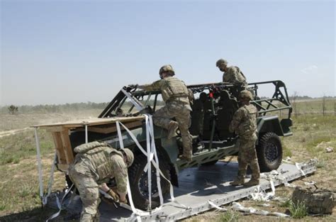 82nd Airborne Soldiers Airdrop Test New Infantry Squad Vehicle At Ft