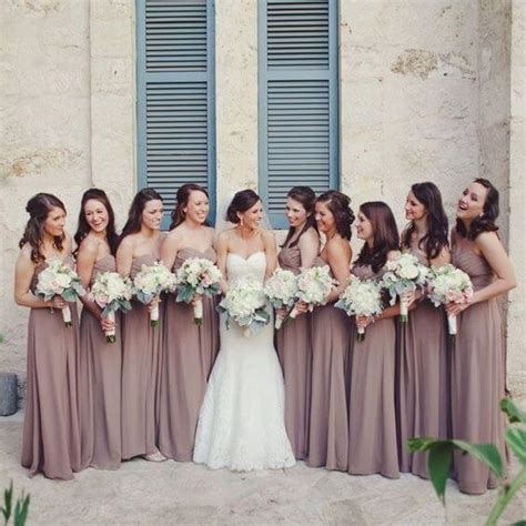 Short wedding dresses with sleeves. Elegant Mauve March Wedding Color Inspirations ...