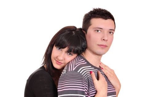 White Couple Behind Wooden Frame Stock Image Image Of Couple Holding 43817055