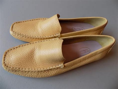 New Talbots All Leather Soft Loafer Shoes Size 7b Made In Brazil Ebay