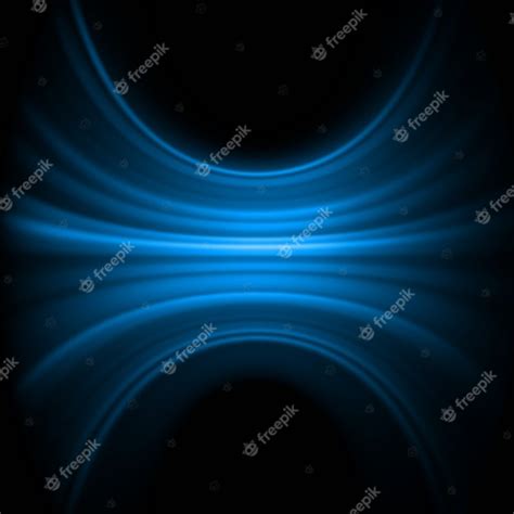 Premium Vector Smooth Lines Luminous Blue Colorful Illustration File