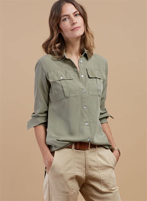 Beautifully Designed Ellen Safari Shirt Shop The Latest Baukjen