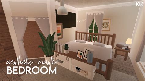 Settle down in bloxburg with some of the best house ideas around. Roblox | Bloxburg: Aesthetic Master Bedroom 10k | House ...