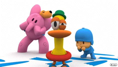 Pato does his funny, funky dance and elly demonstrates her delicate ballet style. How Scared-GIF by murumokirby360 on DeviantArt