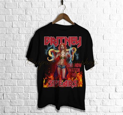 Britney Spears T Shirt Britney Pop Culture T Shirt Now Watch Me T Shirt Etsy