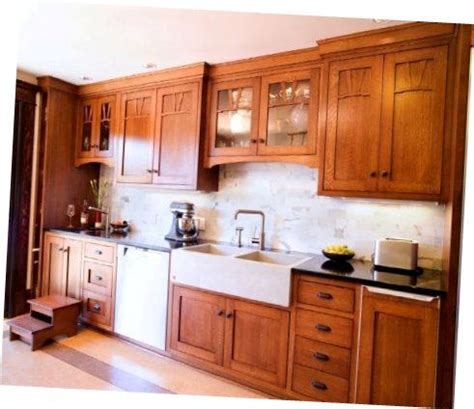 Although designers started to design bigger kitchens with space for top of the line appliances, they did not include a kitchen cabinet pantry. Kitchen Cabinets Hanging Wall Mission Kitchen Cabinets Oak ...