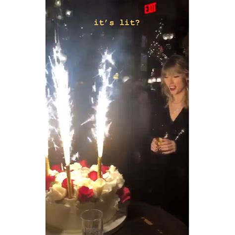 Taylor Swift Celebrates 30th Birthday With Cat Cake Katy Perry Note