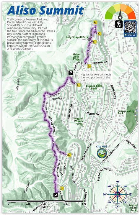 Aliso Summit Trail The City Of Laguna Niguel Website