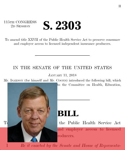 We did not find results for: Access to Independent Health Insurance Advisors Act of 2018 (2018; 115th Congress S. 2303 ...