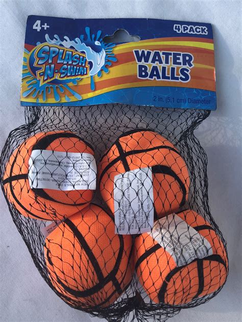 Splash N Swim 2 Water Balls 4 Pack