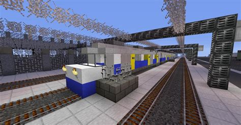 Trains In Greenfield Minecraft Map