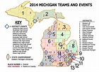 Michigan School District Map By County - Maps For You