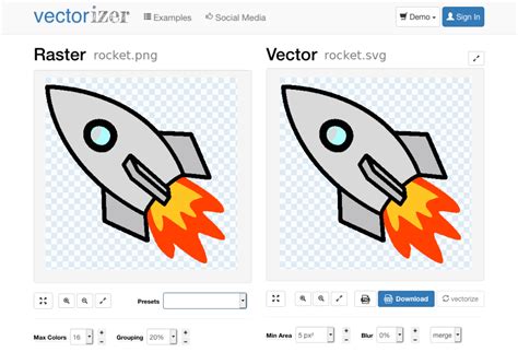Online Raster To Vector Converter Convert Your Images Jpeg Or
