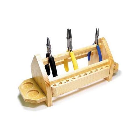 Wood Pliers Rack Jewelry Tool Holder And Organizer Jewelry Tools