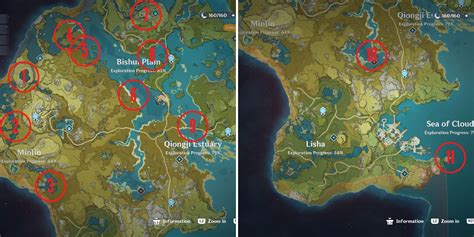 Genshin Impact Fishing Locations