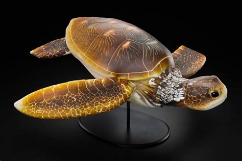 This Glass Artist Created A Sea Turtle Sculpture So Lifelike Youll