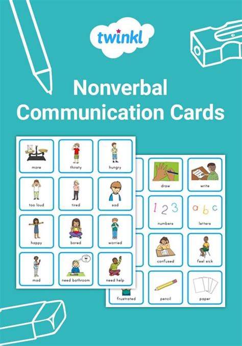 Printable Non Verbal Communication Cards Printable Word Searches