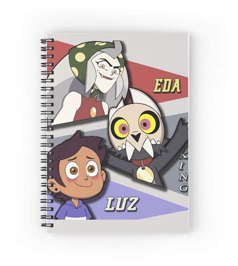 The Owl House Eda Luz King Spiral Notebook By Sparkbreaker In 2022
