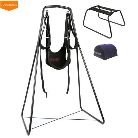 Toughage Luxury Love Sex Swing With Frame And Inflatable Sex Pillow