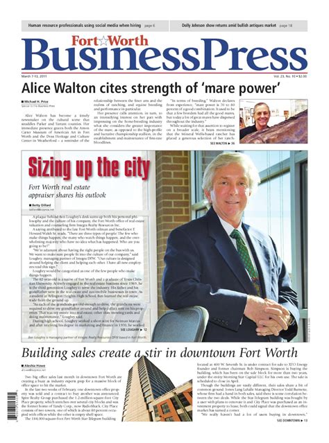 the fort worth business press 3 7 11 by the wilkes barre publishing company issuu