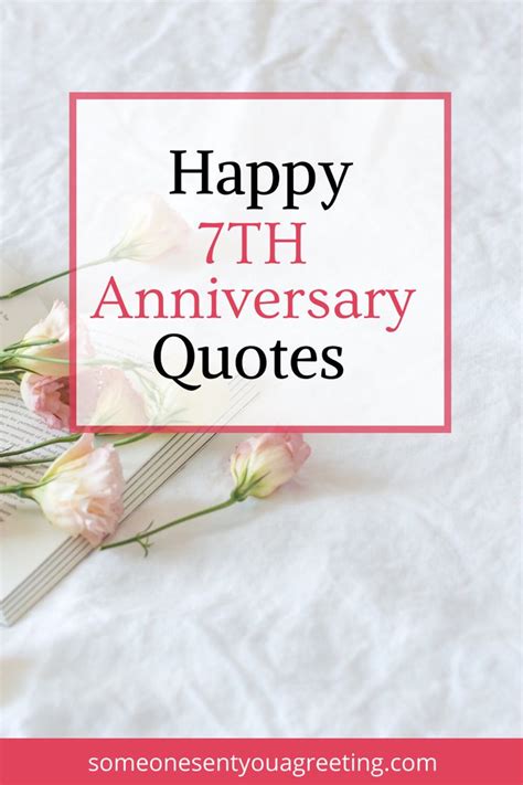 Romantic 7 Year Anniversary Quotes Anniversary Quotes Love