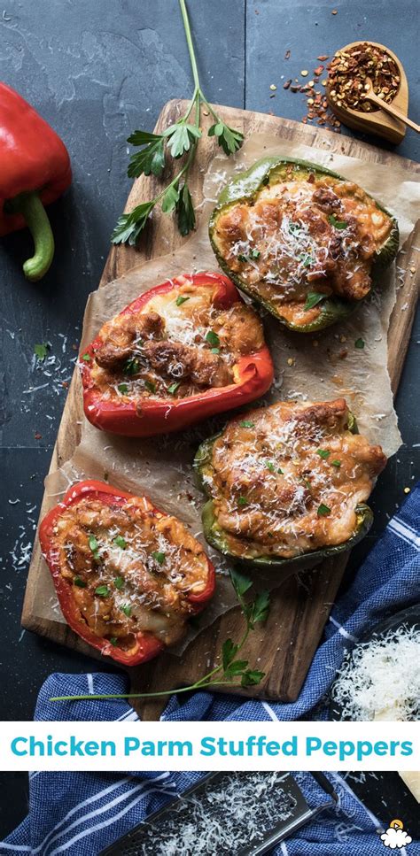 Stuff Cheese And Sauce Into Peppers For A New Twist On Classic Chicken