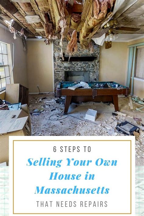 When you sell a house without tenants, you can also give yourself time to repair the property and make it look more desirable. 6 Steps to Selling Your Own House in Massachusetts That ...