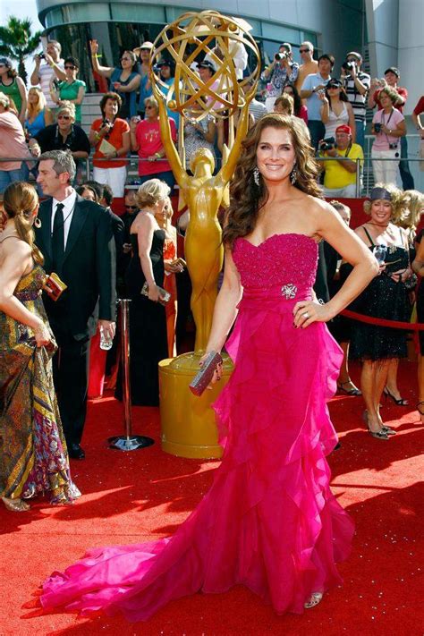Celebrity News Brooke Shields Red Carpet Photos