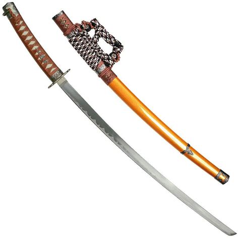 Japanese Samurai Sword 39 Inch Gold Jintachi Sword Katana Blade
