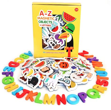 Curious Columbus Magnetic Objects And Letters Set Of 78 Foam Magnets