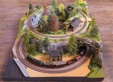 Amazing Model Train Layout In Z Scale Photo Gallery