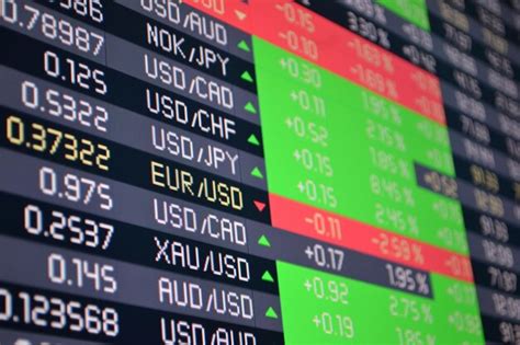 Premium Photo Currencies Exchange Rates Chart Financial Data