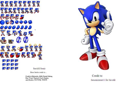 Classic Sonic Advance Sprite Sheet By Superkirbylover On Deviantart