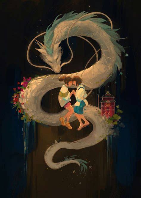 Studio Ghibli Movies Studio Ghibli Art Spirited Away Wallpaper Spirited Away Haku Personajes