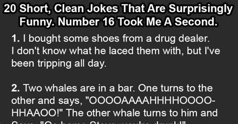 20 Short Clean Jokes That Are Surprisingly Funny Number