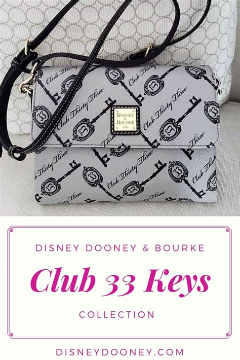 Disney Dooney And Bourke Club 33 Keys 2019 Collection From Disneyland