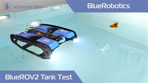 Bluerobotics Bluerov2 Tank Testing Youtube